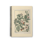 Wild Rose Ruled Spiral Notebook