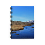 The Þingvellir National Park Iceland Ruled Spiral Notebook
